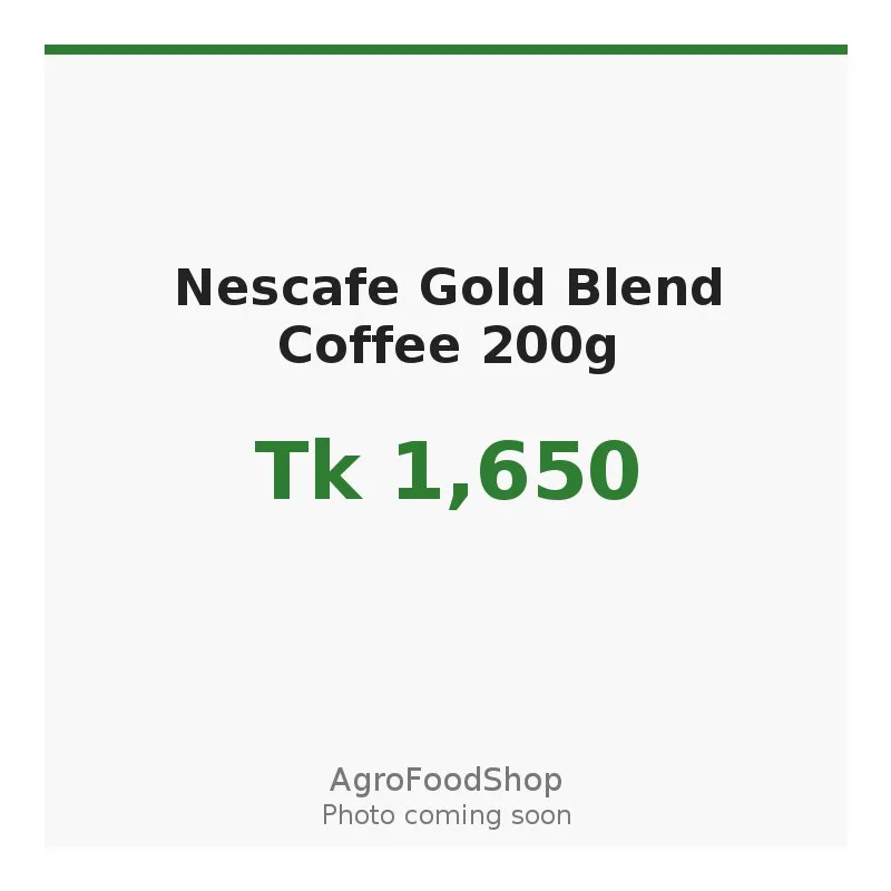 Nescafe Gold Blend Coffee 200g