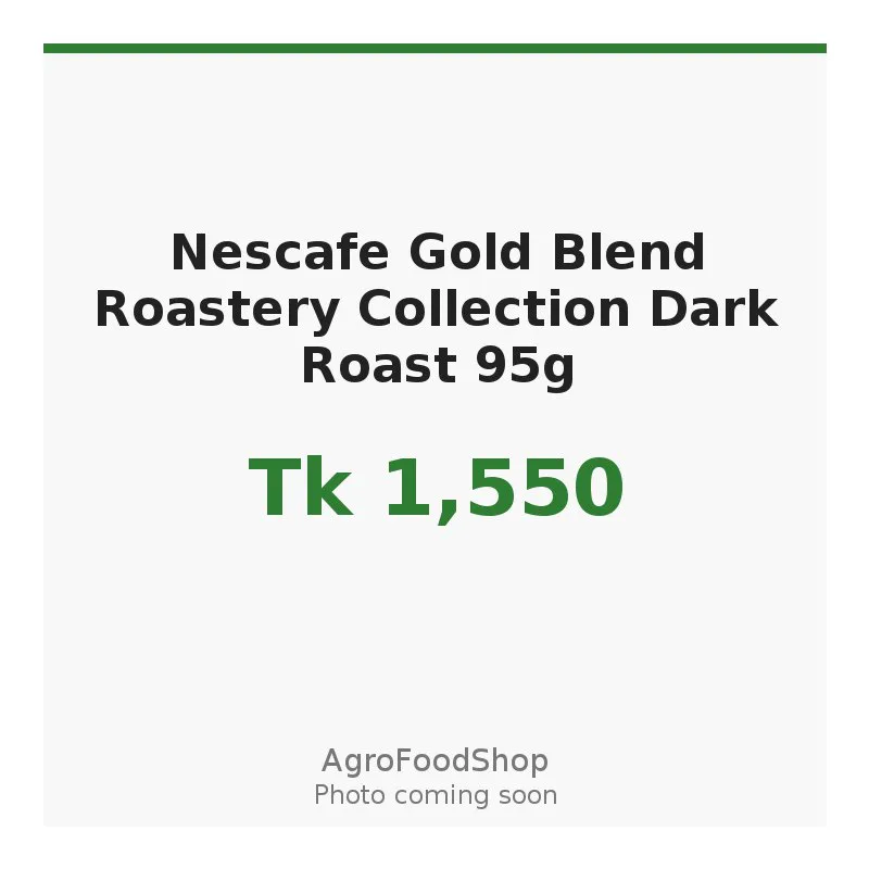 Nescafe Gold Blend Roastery Collection Dark Roast 95g