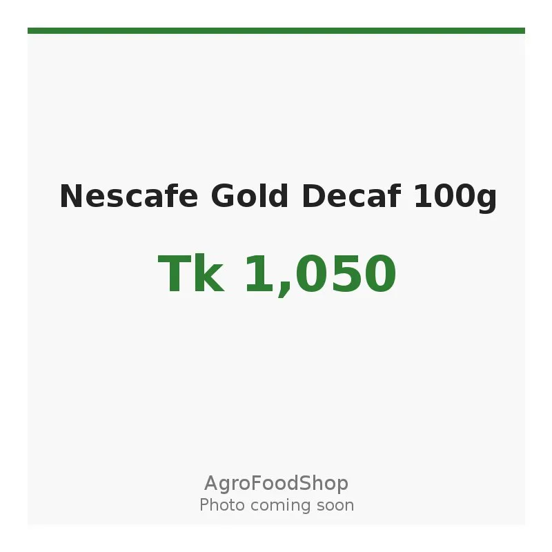 Nescafe Gold Decaf 100g