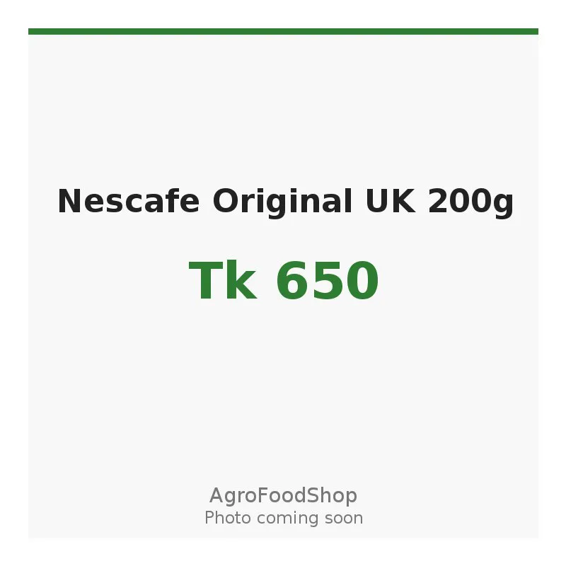 Nescafe Original UK 200g