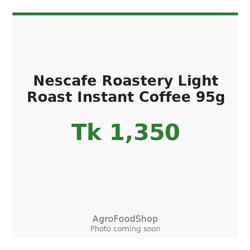 Nescafe Roastery Light Roast Instant Coffee 95g