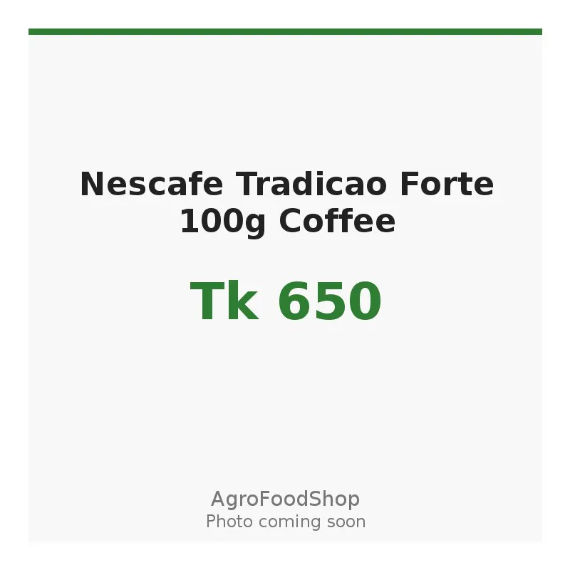 Nescafe Tradicao Forte 100g Coffee