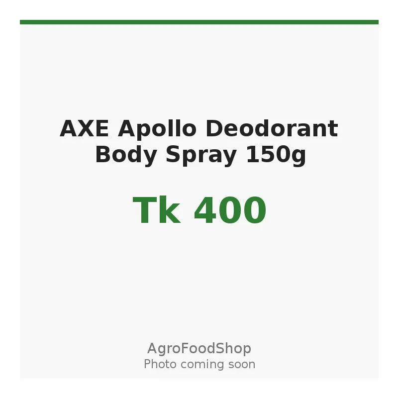 AXE Apollo Deodorant Body Spray 150g