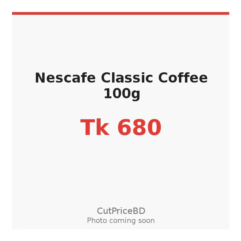 Nescafe Classic Coffee 100g