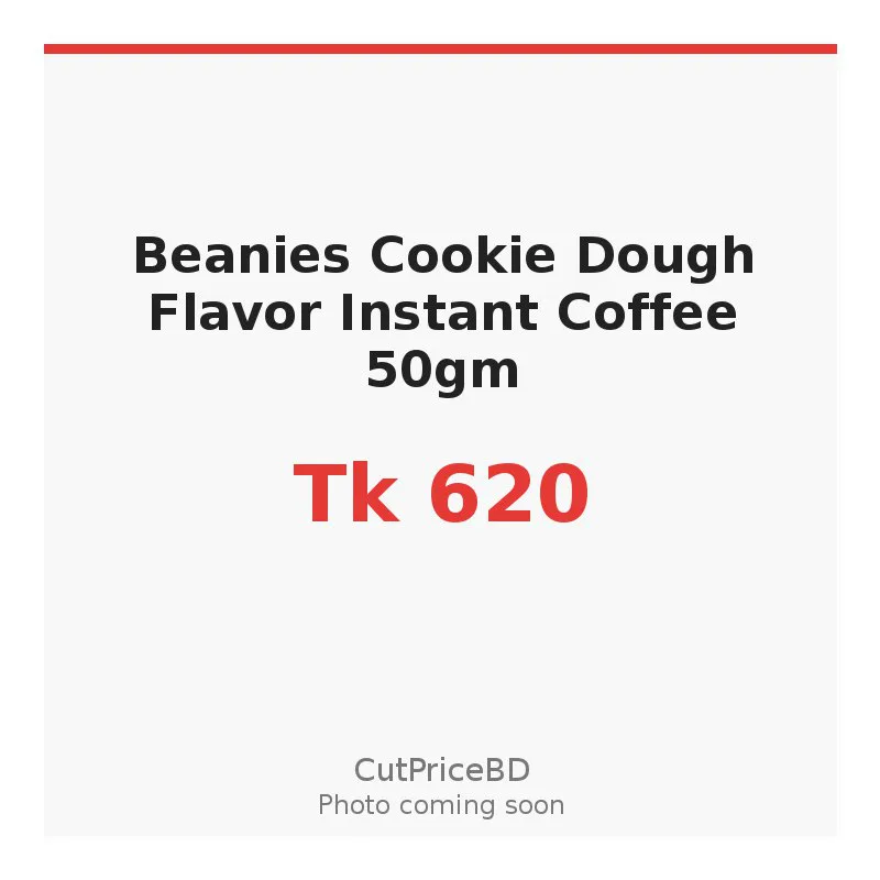 Beanies Cookie Dough Flavor Instant Coffee 50gm - Best Price in Bangladesh