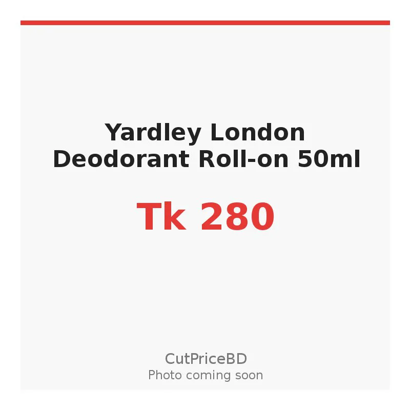 Yardley London Deodorant Roll-on 50ml
