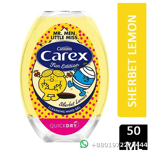 Carex Hand Gel Sherbert Lemon 50ml