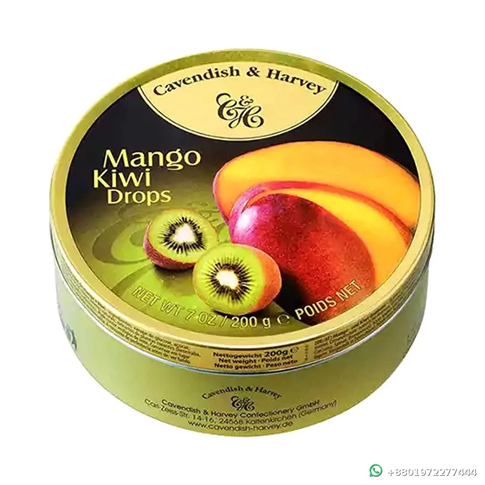 Cavendish & Harvey Mango Kiwi Drops 200g