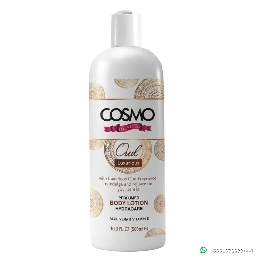 Cosmo Beaute Oud Luxury Perfumed Body Lotion 1000ml