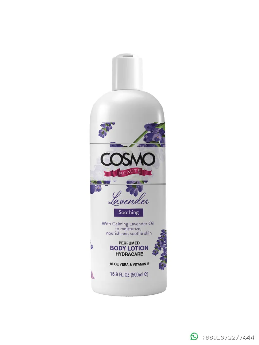 Cosmo Beaute Soothing Lavender Body Lotion 500ml