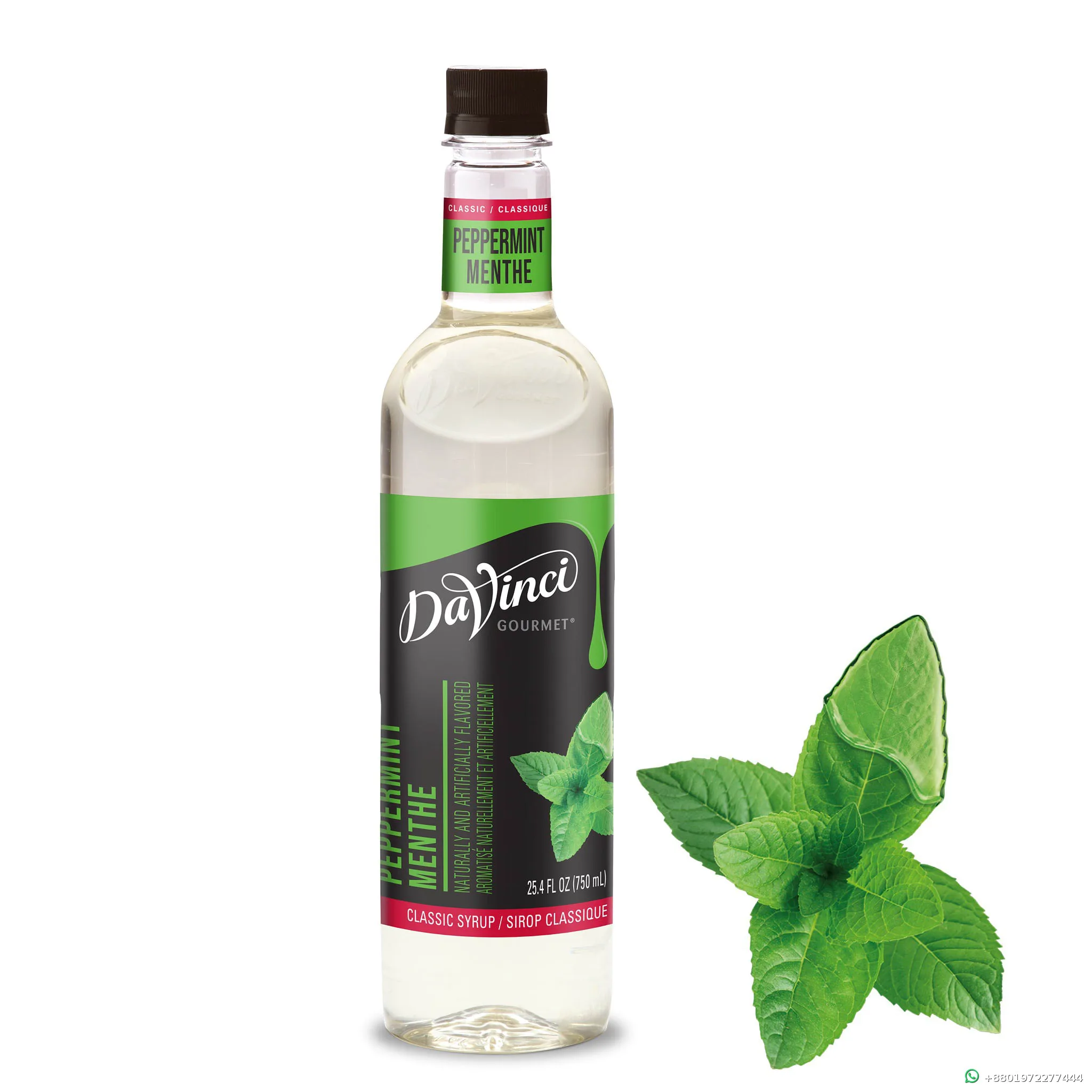 DaVinci Gourmet Mint Flavored Syrup