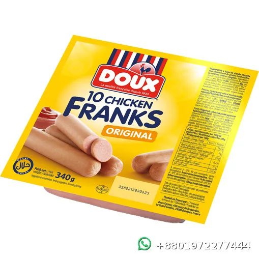 Doux Chicken Franks Original 340g