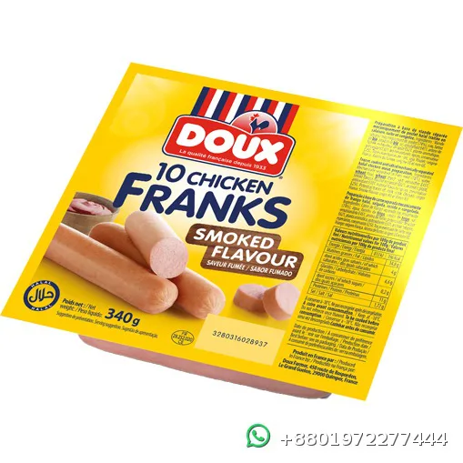 Doux Chicken Franks Smoked Flavour 340gm