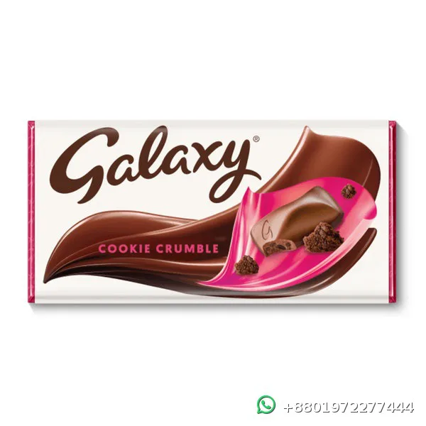 Galaxy Cookie Crumble Chocolate Bar 114g