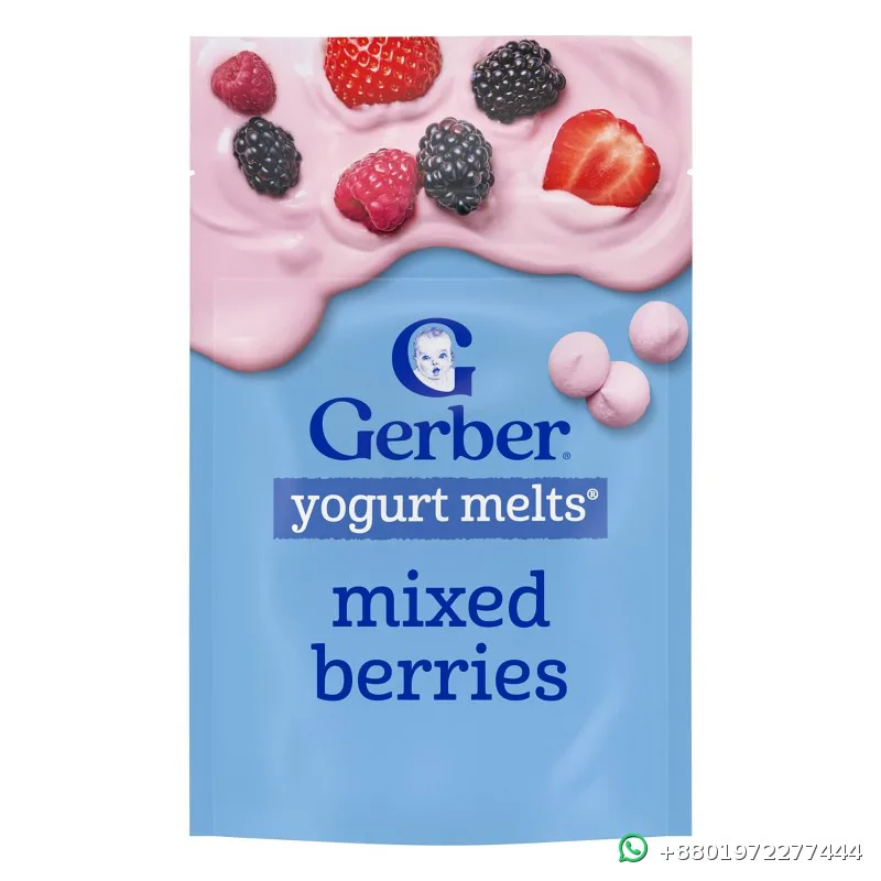Gerber Yogurt Melts Mixed Berries 28g
