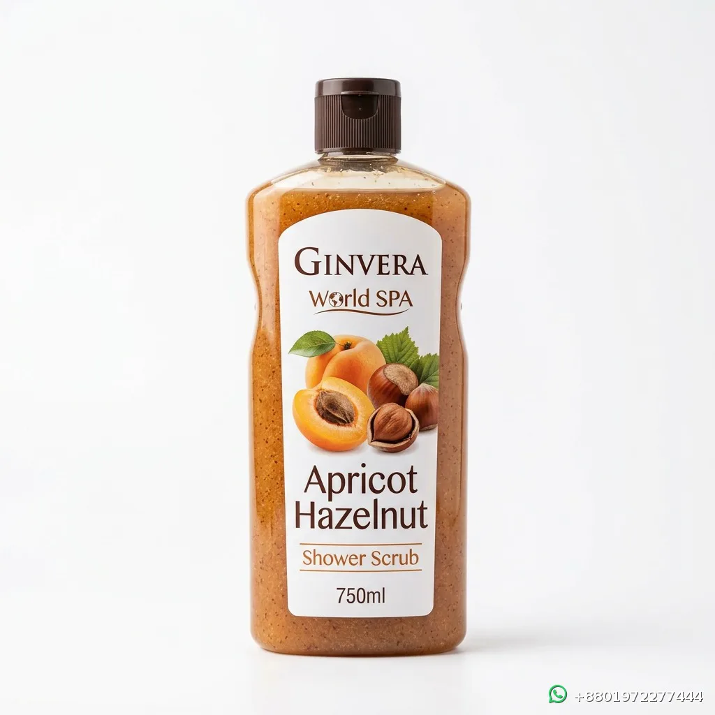 Ginvera World SPA Apricot Hazelnut Shower Scrub