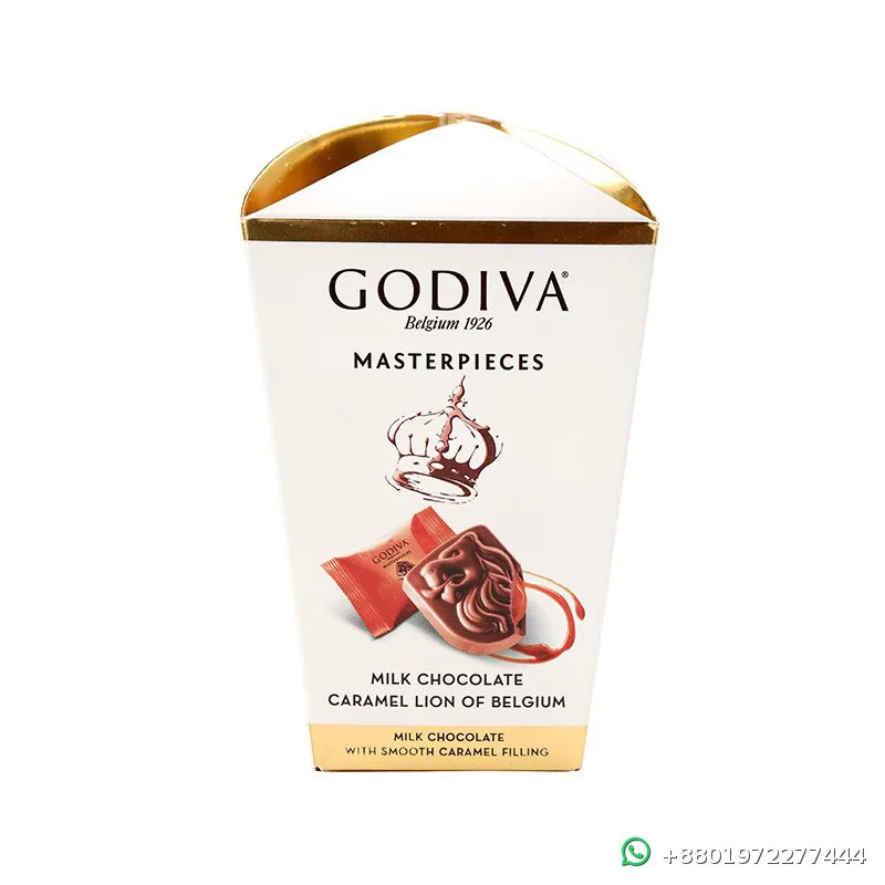 Godiva Masterpieces Milk Chocolate Caramel Lion 119g