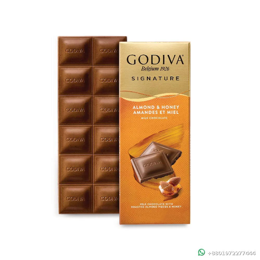 Godiva Roasted Almond & Honey 90g