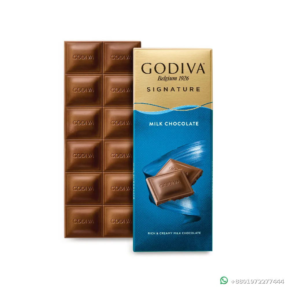 Godiva Smooth And Creamy Milk Chocolate 90g