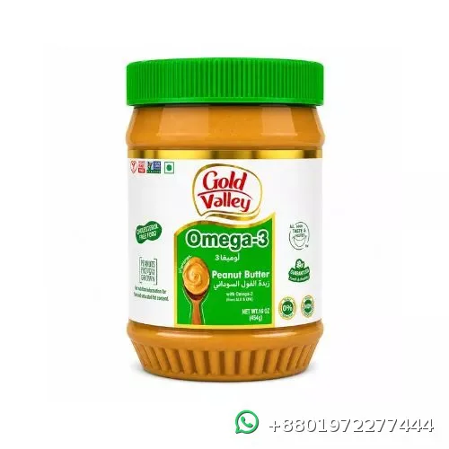 Gold Valley Omega-3 Peanut Butter 454g