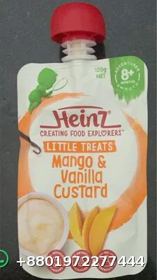 Heinz Mango and Vanilla Custard