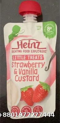 Heinz Strawberry and Vanilla Custard
