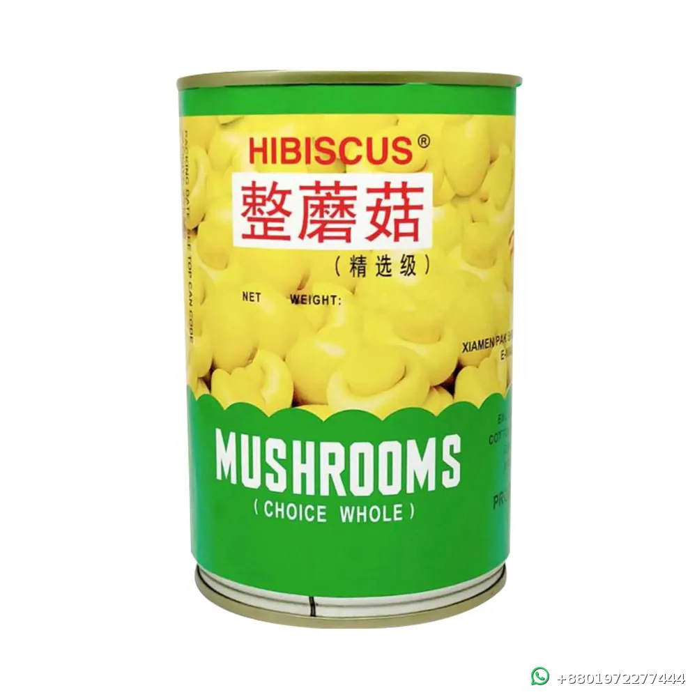 Hibiscus Mushrooms Choice Whole 425g