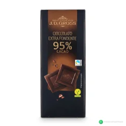J.D.Gross 95% Cacao Extra Dark Chocolate 125g