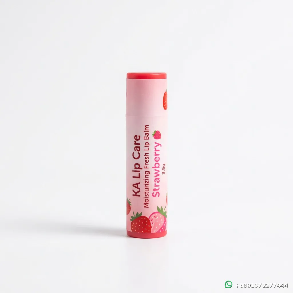 KA Lip Care Moisturizing Fresh Lip Balm Strawberry
