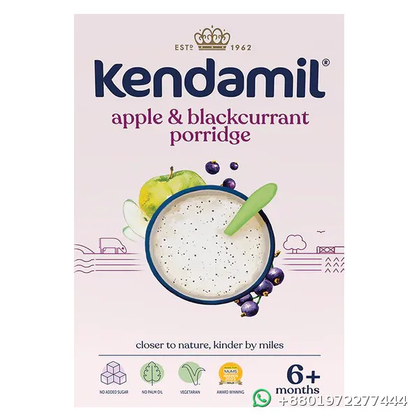 Kendamil Apple And Blackcurrant Porridge