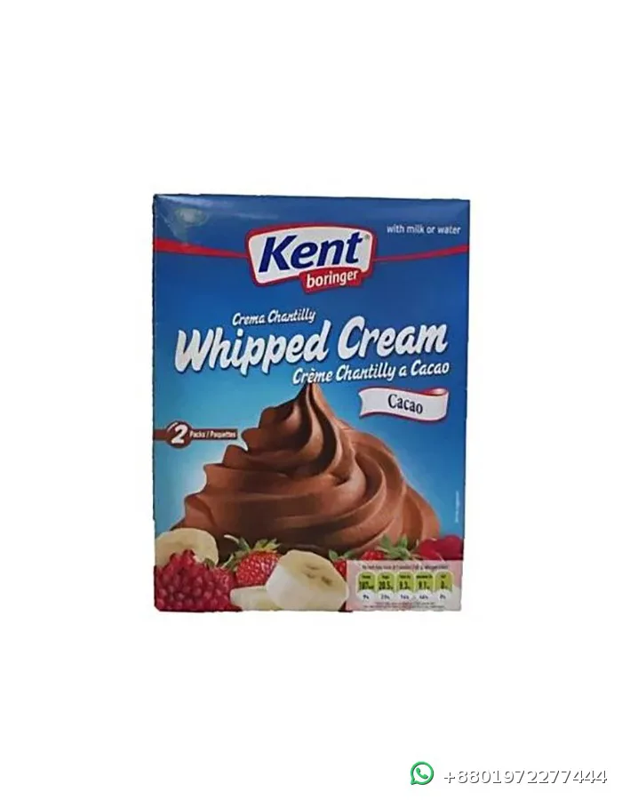Kent Boringer Cocoa Whipped Cream