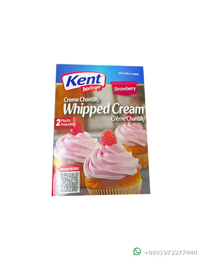 Kent Boringer Strawberry Whipped Cream