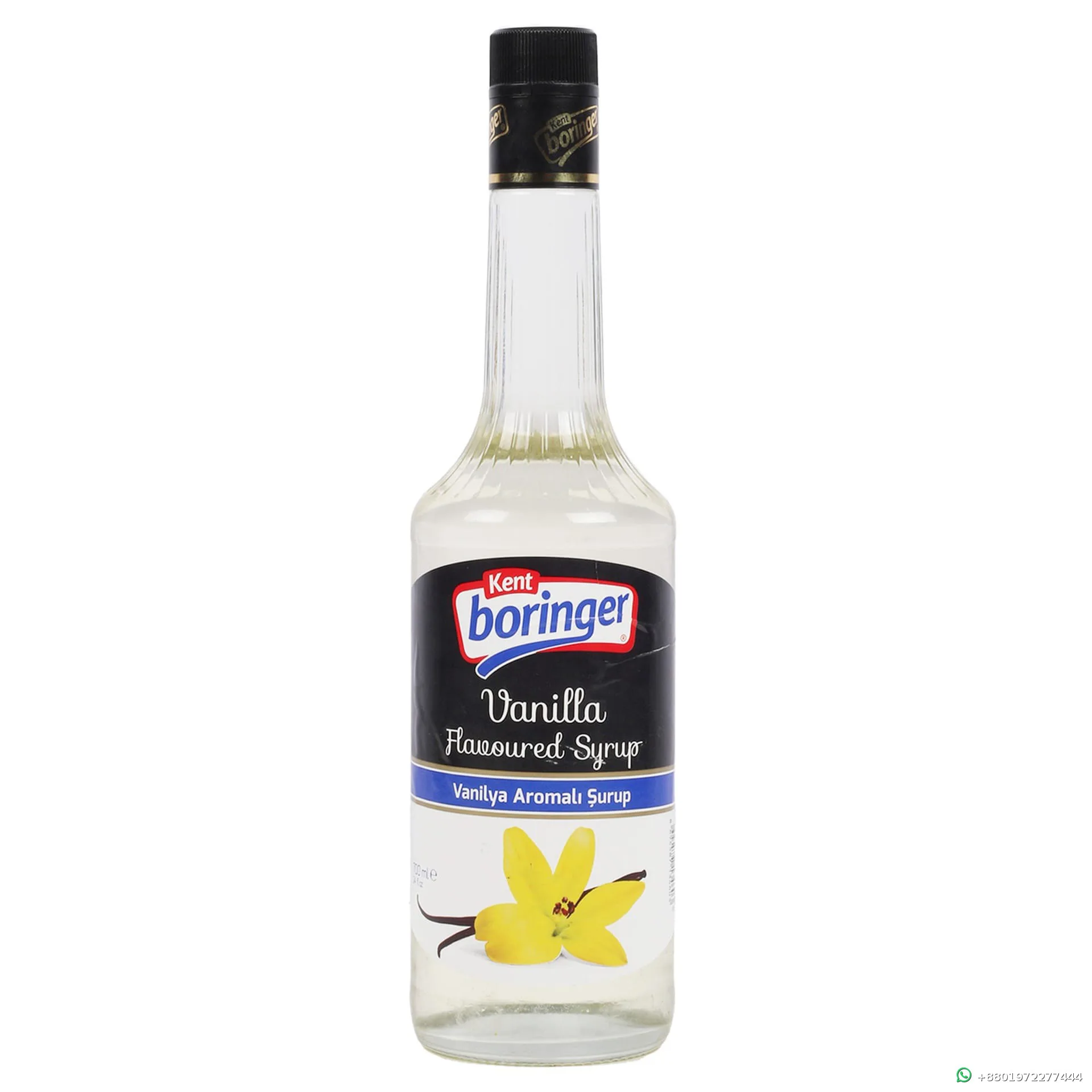 Kent Boringer Vanilla Flavoured Syrup 700ml