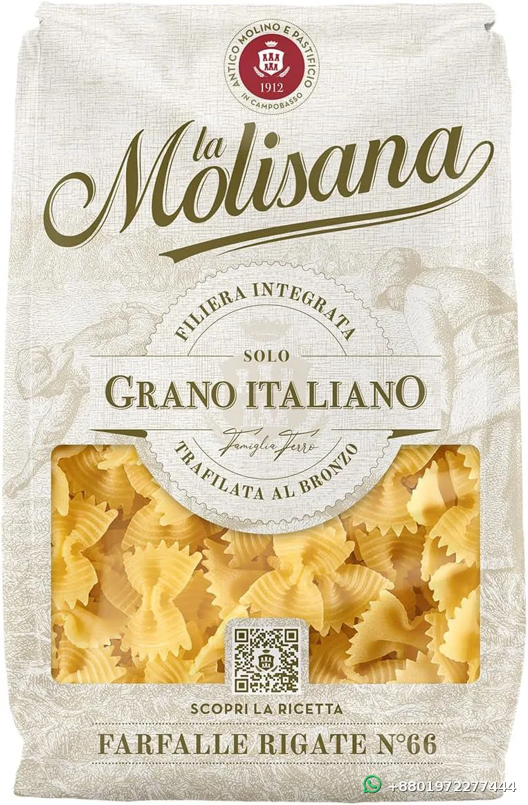 La Molisana Farfalle Rigate N66 500gm