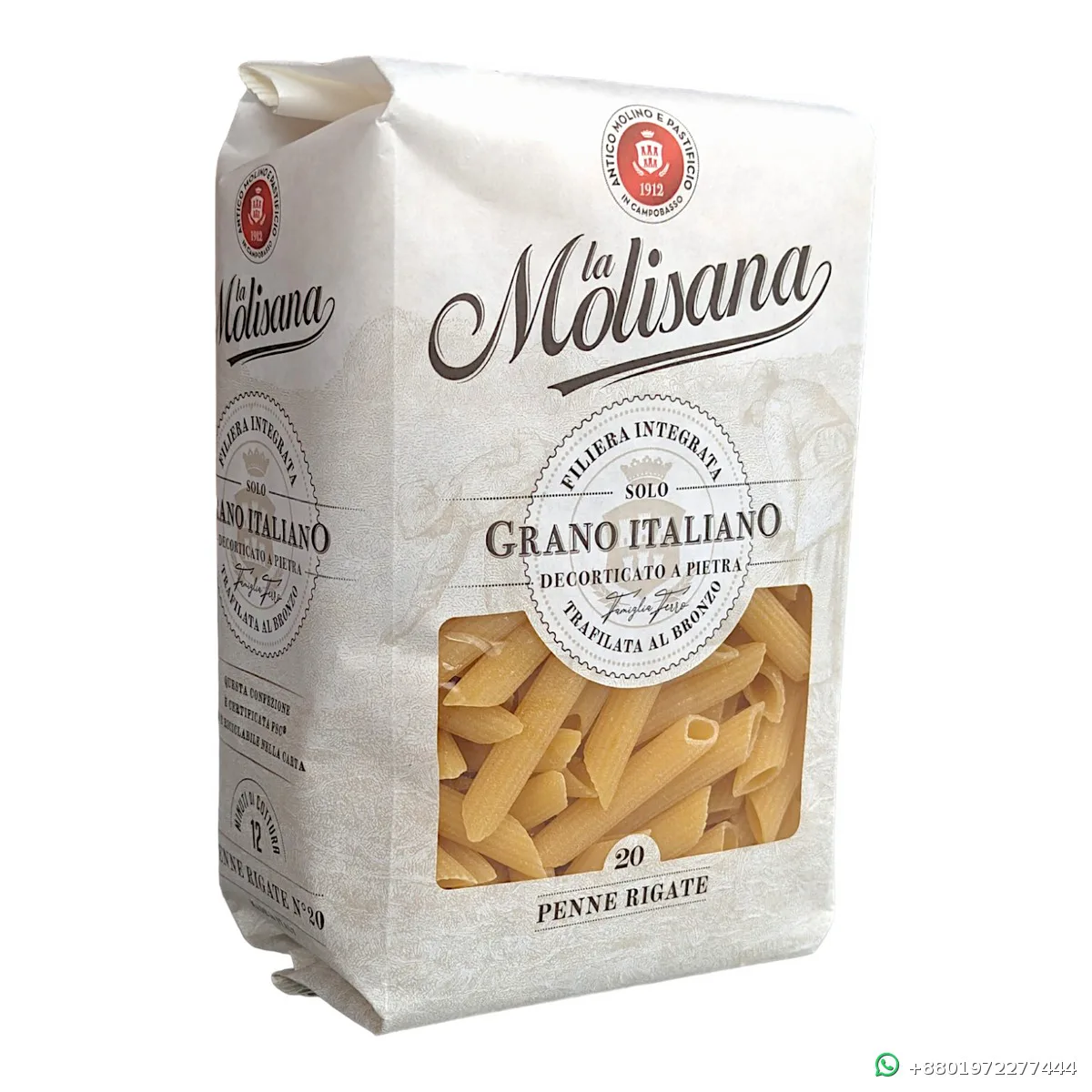 La Molisana Penne Rigate N20 500gm