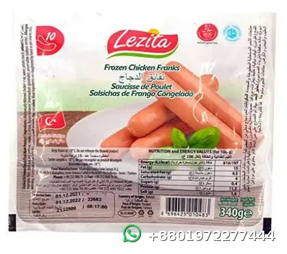 Lezita Chicken Franks 10 Pcs 340gm