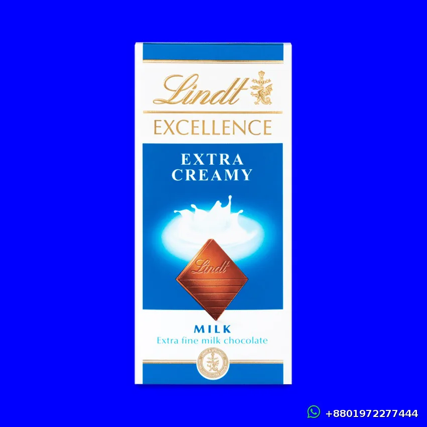 Lindt Excellence Extra Creamy Milk Chocolate 100g