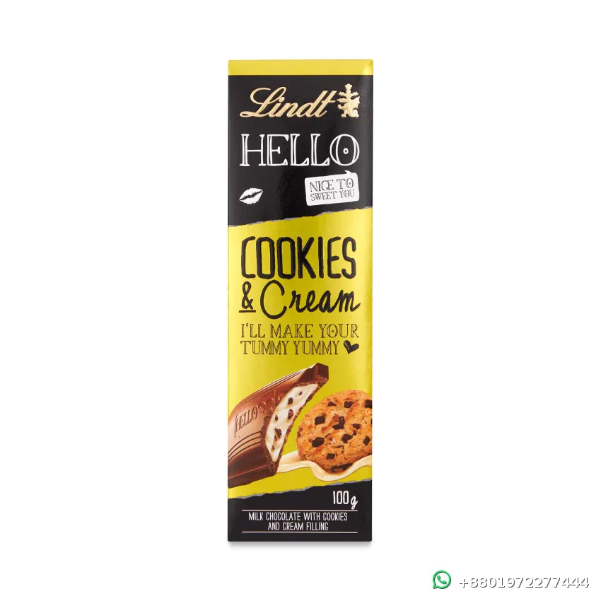 Lindt Hello Cookies & Cream 100g