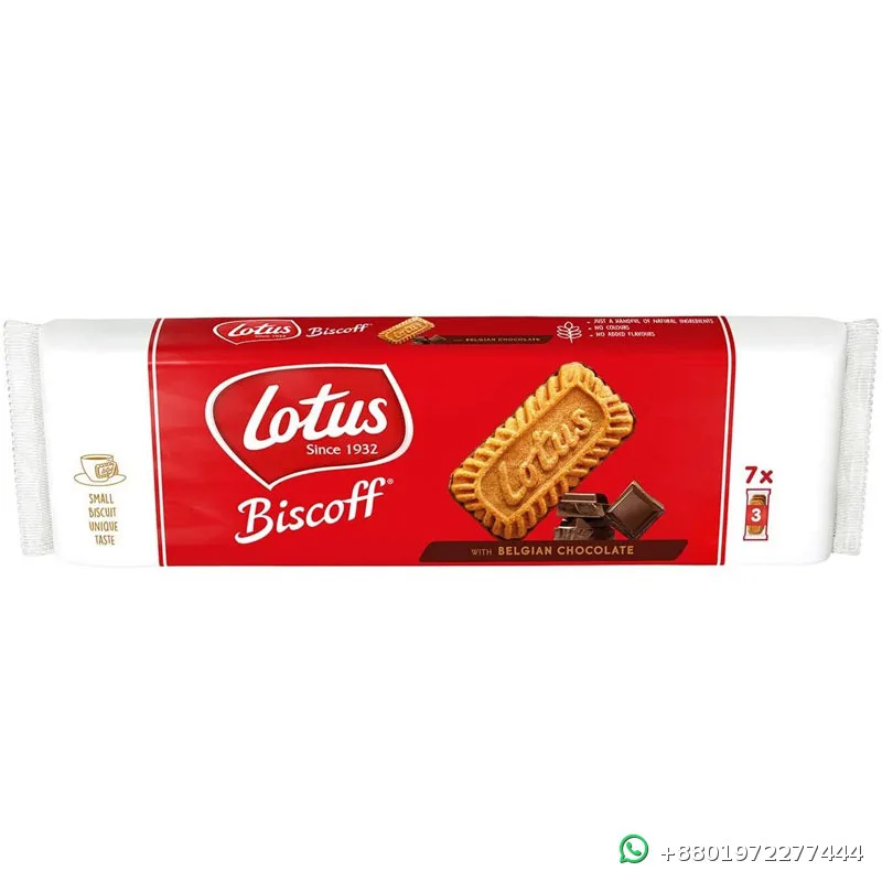 Lotus Biscoff with Belgian Chocolate 7x 154g