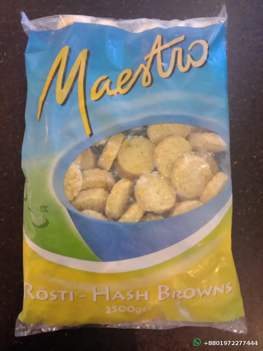 Maestro Rosti Round Hash Brown 2.5kg