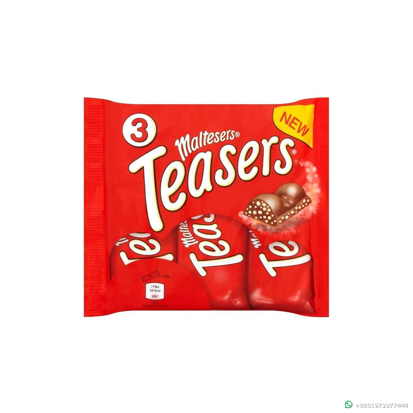 Maltesers Teasers 3 Pack 105g