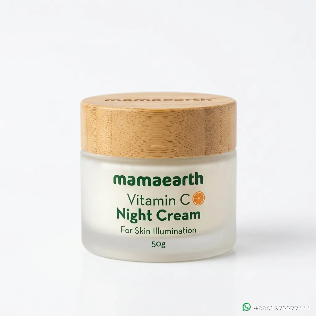 Mamaearth Vitamin C Night Cream for Skin Illumination 50g