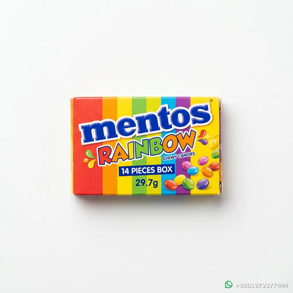 Mentos Rainbow 14 Pieces Box 29.7g