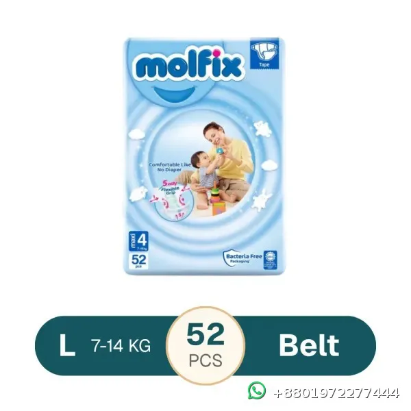 Molfix Jumbo Economy Belt Size 4 52pcs