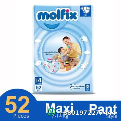 Molfix Maxi Pant Size 4 52pcs