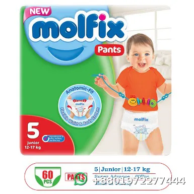 Molfix Pants Size 5 60pcs