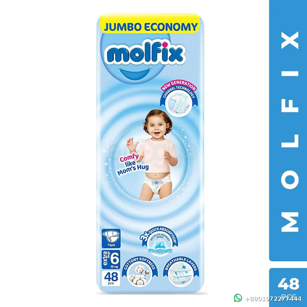 Molfix Pants Size 6 48pcs