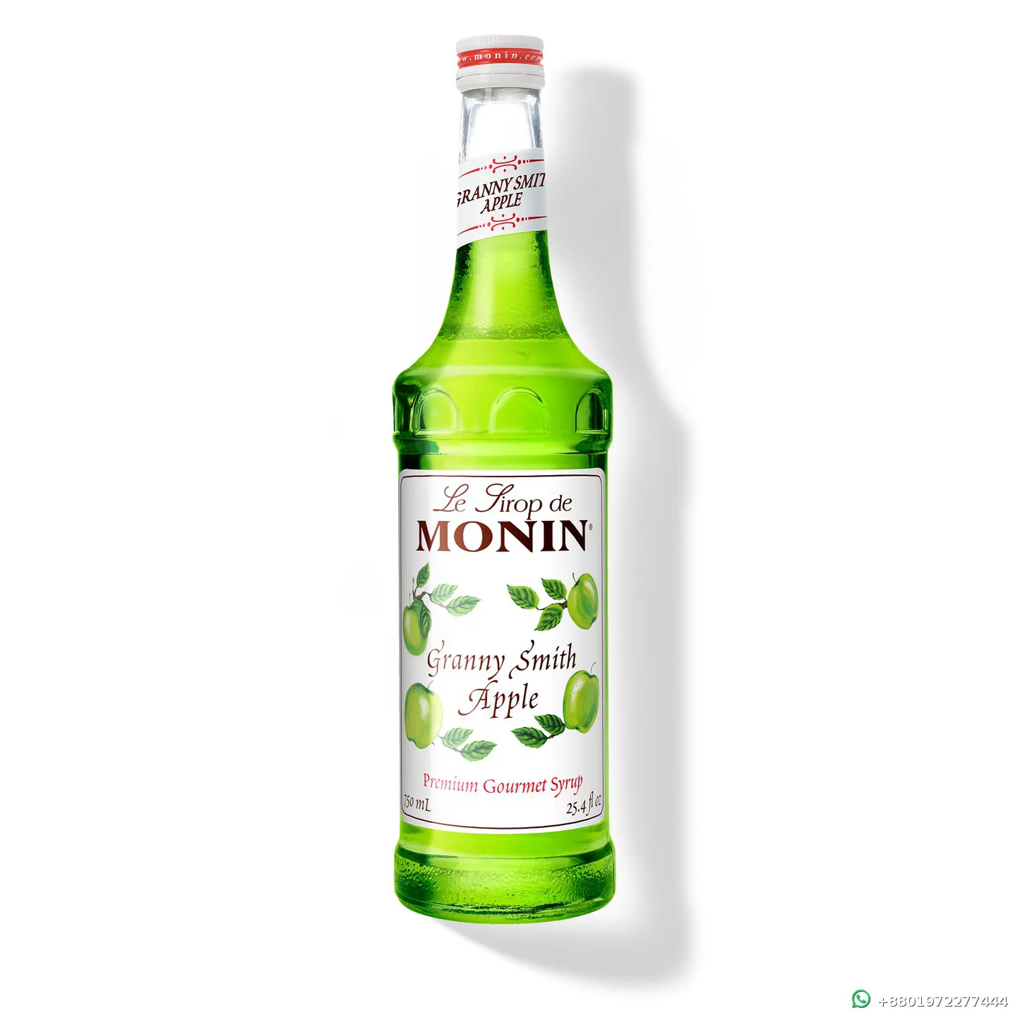 Monin Granny Smith Apple Syrup 750ml