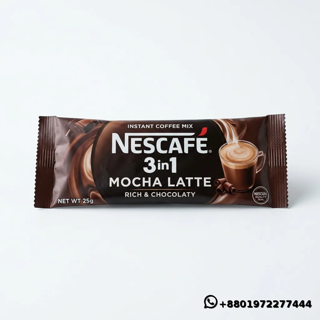 Nescafe 3 In 1 Mocha Latte Single Pack