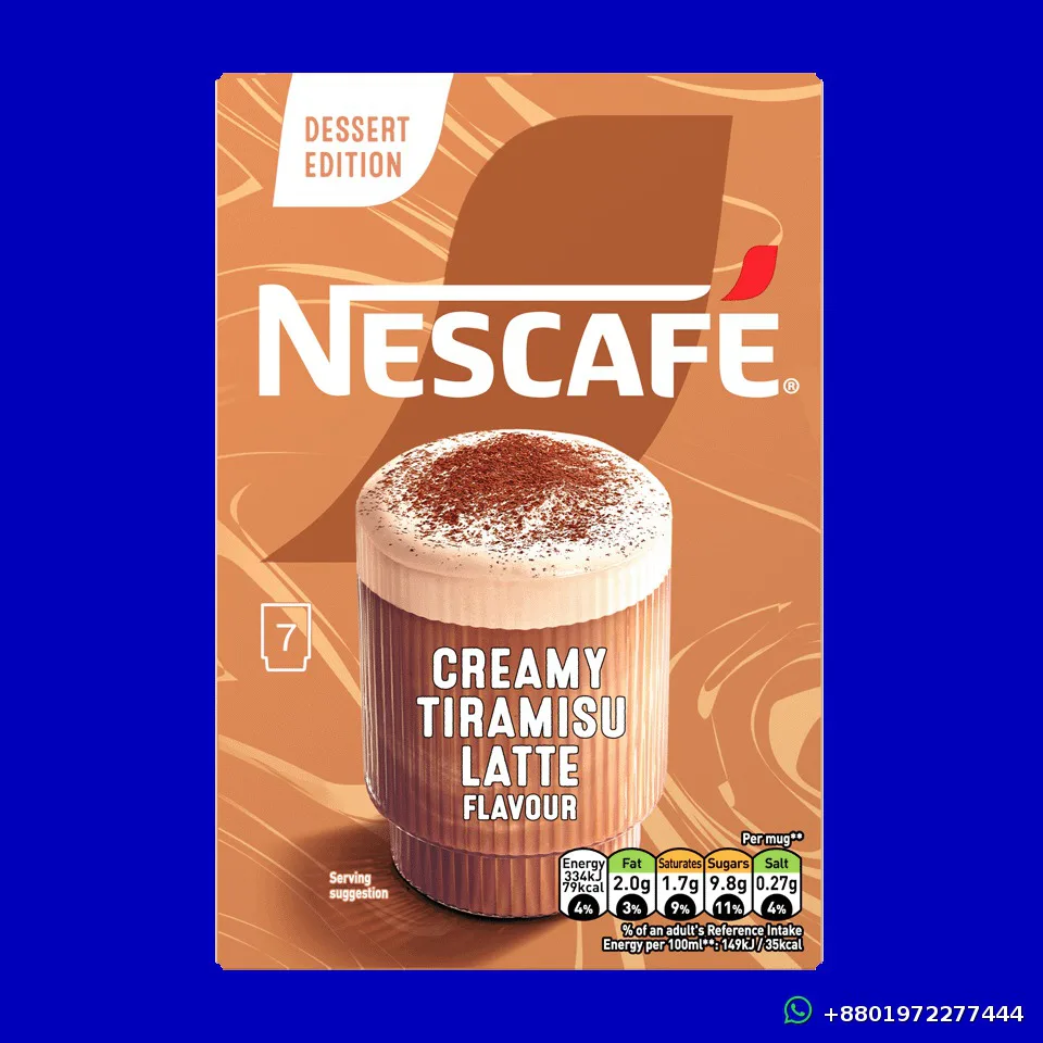 Nescafe Creamy Tiramisu Latte Instant Coffee